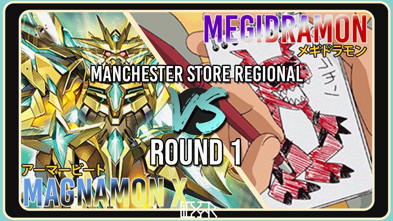 Magnamon X vs Megidramon [BT21 Fanboy3 Manchester Store Regional 2025] Round 1