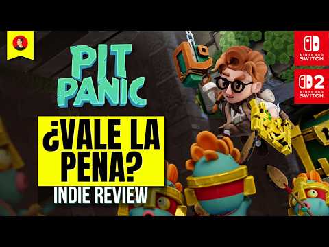 ¿VALE LA PENA PIT PANIC para Nintendo Switch? 🎮 ¡Análisis + Gameplay!