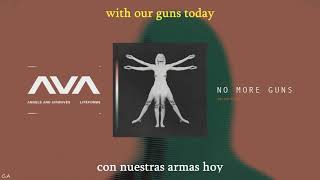 Angels &amp; Airwaves - No More Guns (Visualizer) Lyrics English/ Español/ Subtitulado