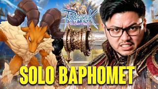 How To Solo Baphomet MVP Challenge | Lord Knight No.1 Clashing Spira - Ragnarok The New World screenshot 2