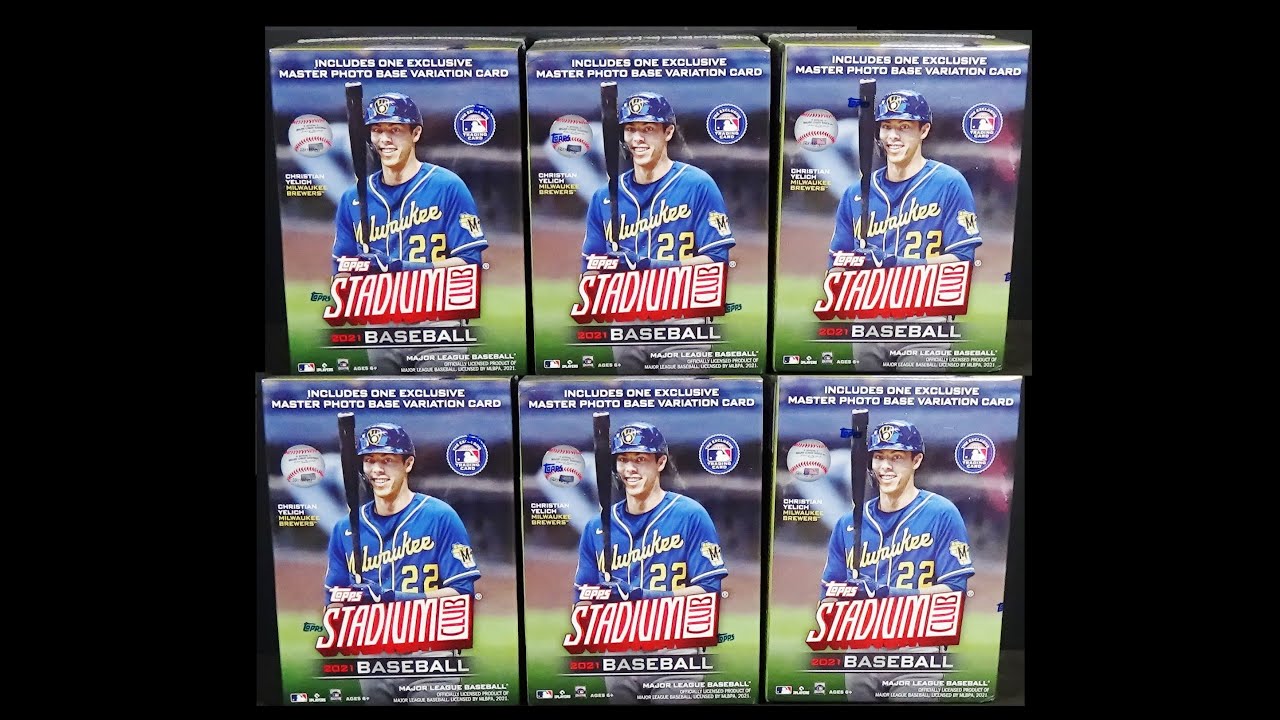 2021 Topps Stadium Club Baseball 6 Blaster Box Break Recap! *CASE HITS!