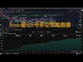 Bitdo量化-6号多空-比特一小时策略,实时直播