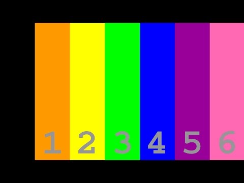 Номера от 0 до 1 000 000 с цветами