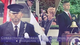 2019 Correctional Workers Week Memorial Service