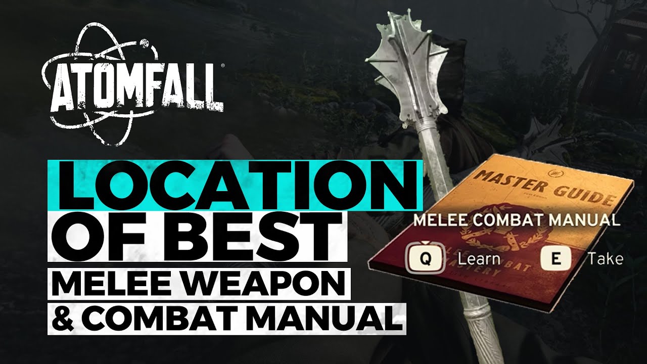 ATOMFALL - Best Melee Weapon Mace & Combat Manual Location