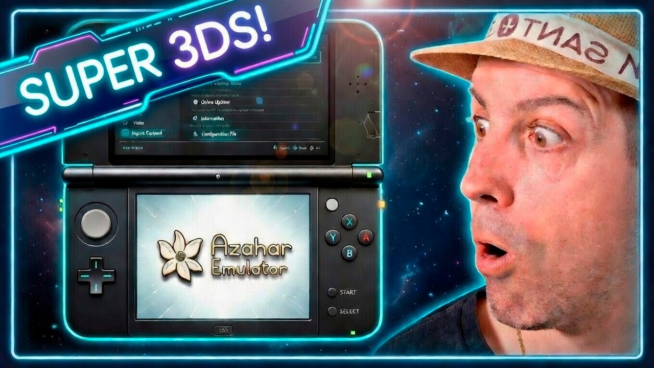 ¡3DS en RetroArch! El nuevo core de AZAHAR es increíble - YouTube