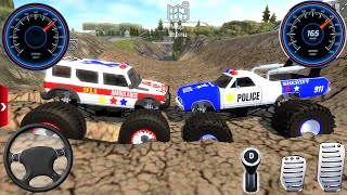 Juegos De Carros - Ambulance, Police car Impossible Driver #1 - Car Extreme Racing Android Gameplay screenshot 5