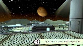 Unity scifi environment