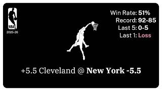 FREE NBA Point Spread Pick (May 21, 2026)