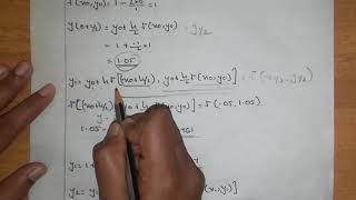 MODIFIED EULER'S METHOD PROBLEM IN MALAYALAM