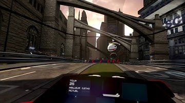 WipEout oc: WORLD RECORD DOWNTOWN A+ SPEEDLAP (0.27.40)
