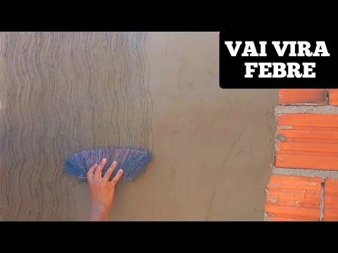 ideia incrível, técnicas de Reboco de parede de casa na área externa e ...