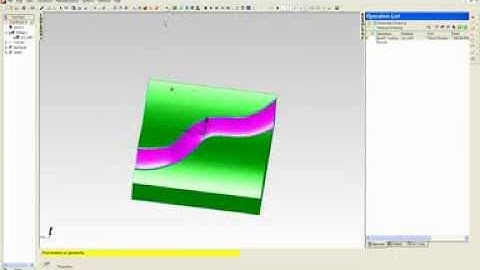 From Curve - FeatureCAM 2009