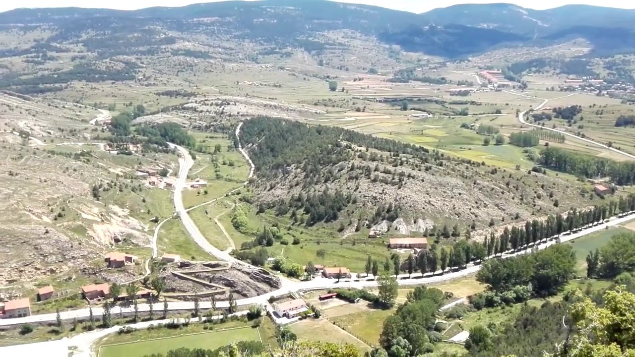 Panorámica de Alcalá de la Selva y El valle de La Virgen de La Vega. -  YouTube