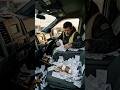 BRO OPENED THE TRUCK AND RECEIPTS EXPLODED EVERYWHERE 💀 #contractors #jobsnap