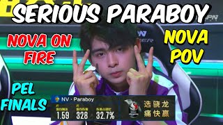 😳 When PARABOY Became Serious in PEL FINALS | Nova XQF POV