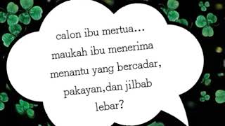 Pesan Untuk Calon Ibu Mertuaku