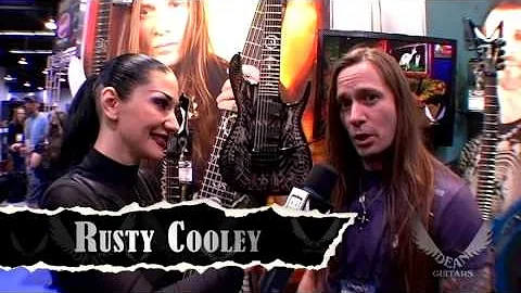 Supershredder Rusty Cooley shows off his new Dean ...