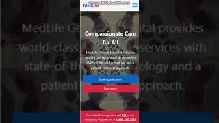 🏥 Modern Hospital Website - Full Responsive Design | HTML, CSS, JavaScript(Mobile Responsive)#hireme