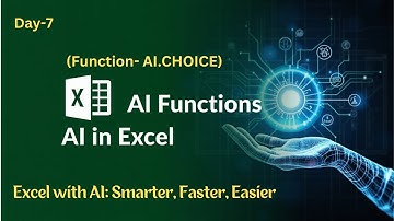 Unlock the Power of AI.CHOICE in Excel!  #aiinexcel #ai #ExcelAI #AICHOICE #ExcelTips #FinanceAI