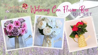 How to Make a Stunning Watering Can Flower Box - Forever Flowerz Tutorial