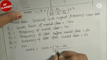 10th class math exercise 14.2 question 3 (mode + mean by assumed mean method) ,sum 3 ex 14.2