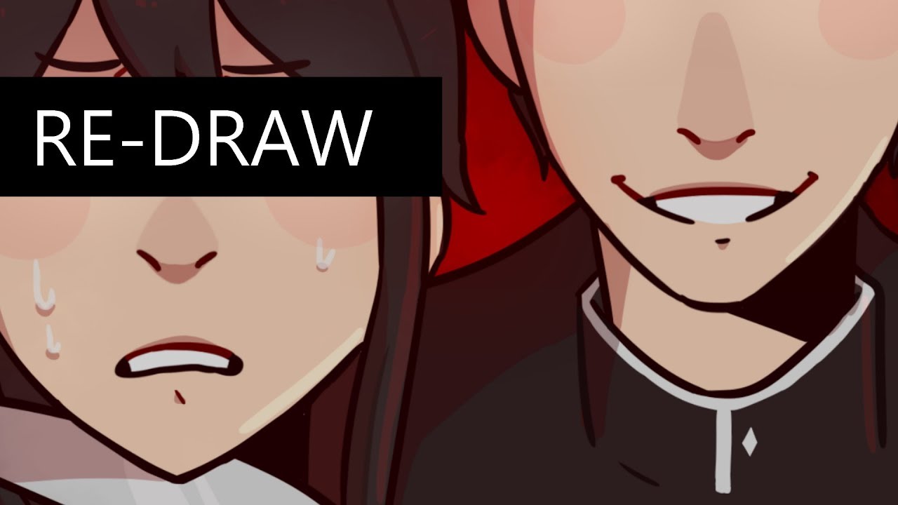 REDRAWING MY FIRST EVER SPEEDPAINT!! | 1 Year on Youtube Special - YouTube