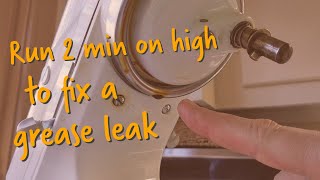 Fix a KitchenAid Stand Mixer Grease/Oil Leak in mere minutes