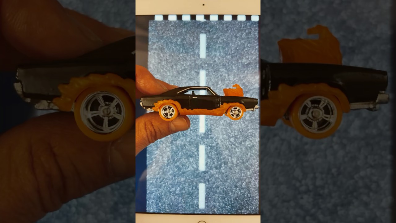 AMAZING HOT WHEELS Dodge Charger Ghost Rider TRACK   
