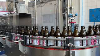 Filling Kombucha with the LEIBINGER MULTIMA 2IN1 & Zomerdijk Engineering semi automatic case packer🦾
