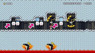Super Mario Maker 2 🔧 20 Seconds POW Block Blitz 🔧  by bruhhhhhh
