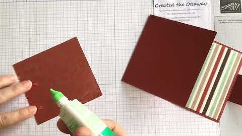 Buckle card tutorial