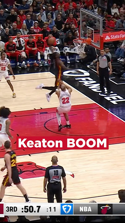 Brought the 💥💥💣💣 #nba #hawks #keatonwallace #dunk
