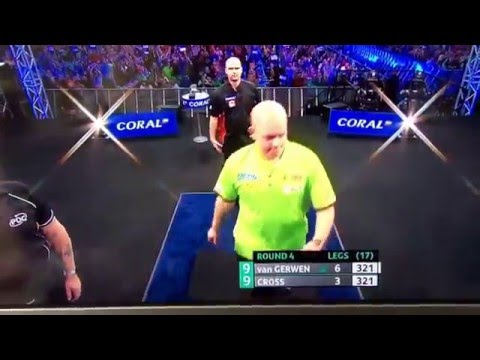 Michael Van Gerwen 9 darter in the UK open 2016