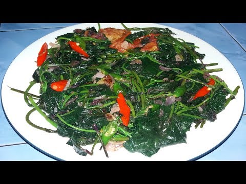 Tumis Daun Ubi Jalar Enak Dan Mudah