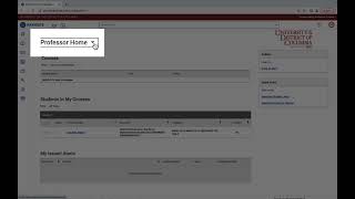 A.AC.T. Navigate: Professor Home Page