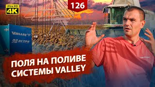 Подсолнечник на поливе. Оросительные системы Valley (RUS SUB)