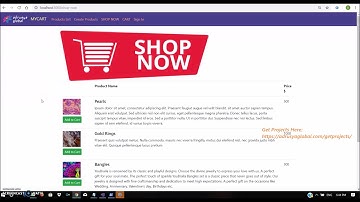Project – Shopping Cart Web Application ( AGP13309) - Setup Demo Video