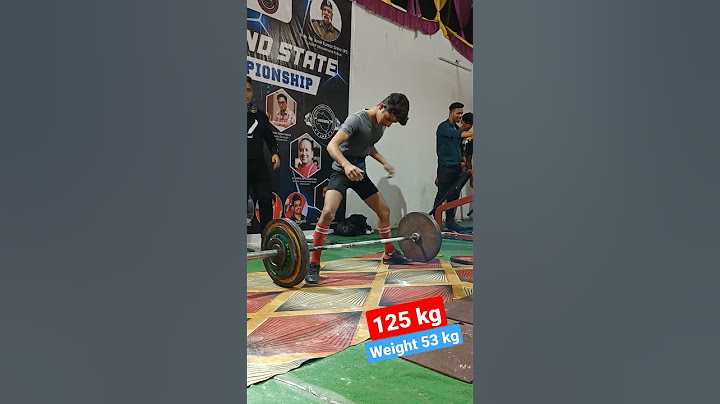 Deadlift 125 kg 🏋️‍♂️ Sumo lift Weight 53 kg#shorts #workout #powerlifting #bodybuilding