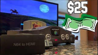 $25 N64 to HDMI Converter | Gaming Hardware Review