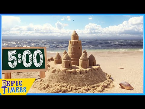5 Minute Timer with Music and relaxing Beach Music. Good Bye Summer 2024