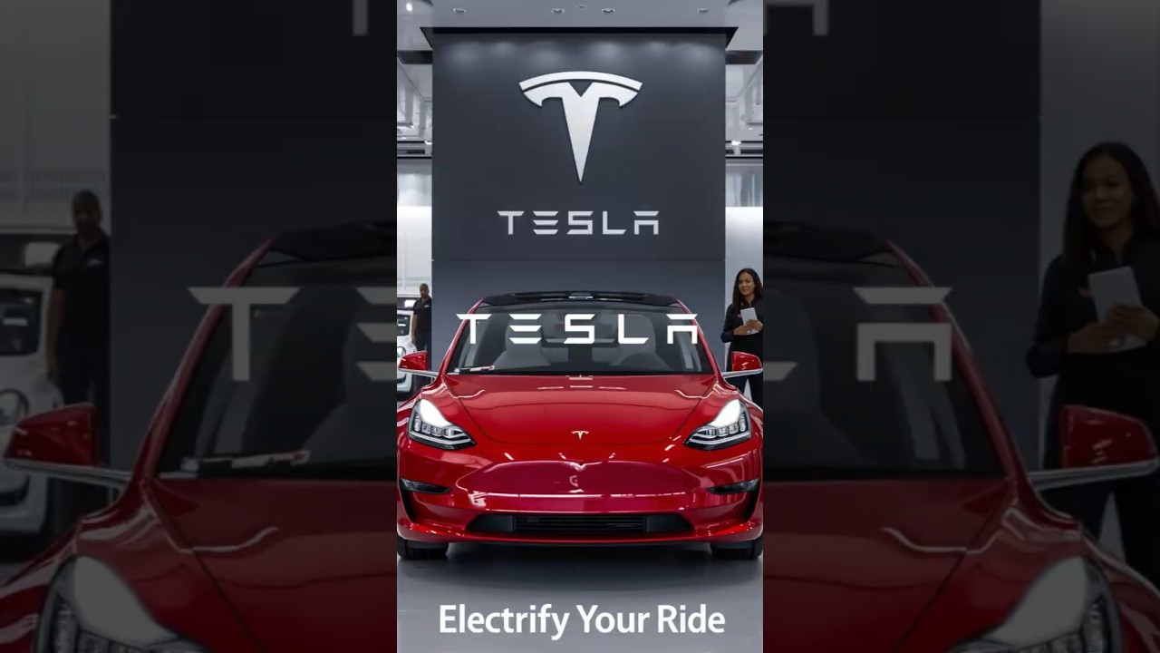 TESLA SHOWROOM in Dubai 