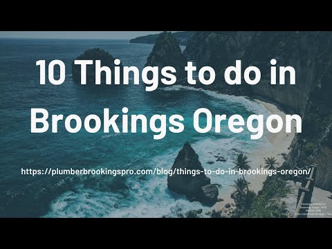 Video: Le migliori cose da fare a Brookings-Harbor, Oregon