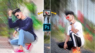 Ripple Effect Photo Editing in Mobile Photoshop cc || Photoshop cc mobile editing tricks screenshot 5