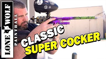 Shooting a Supercocker 2020 | High Quality Autococker Paintball Gun | Lone Wolf Paintball Michigan
