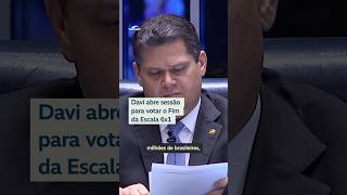 Davi abre sessão para votar o Fim da Escala 6x1 - #Shorts