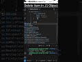 Day 1: Delete an object item in JS😎