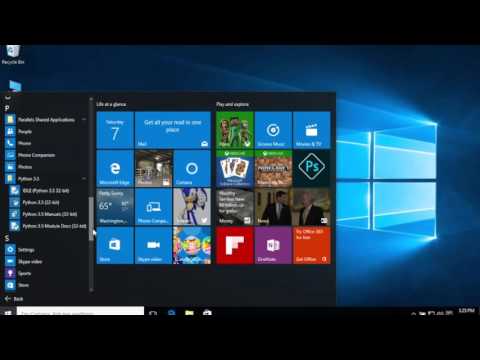 Pin Python IDLE icon to the taskbar in Windows 10