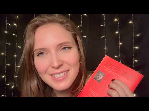 ASMR 2025 Book Review (close whispers, book tapping)
