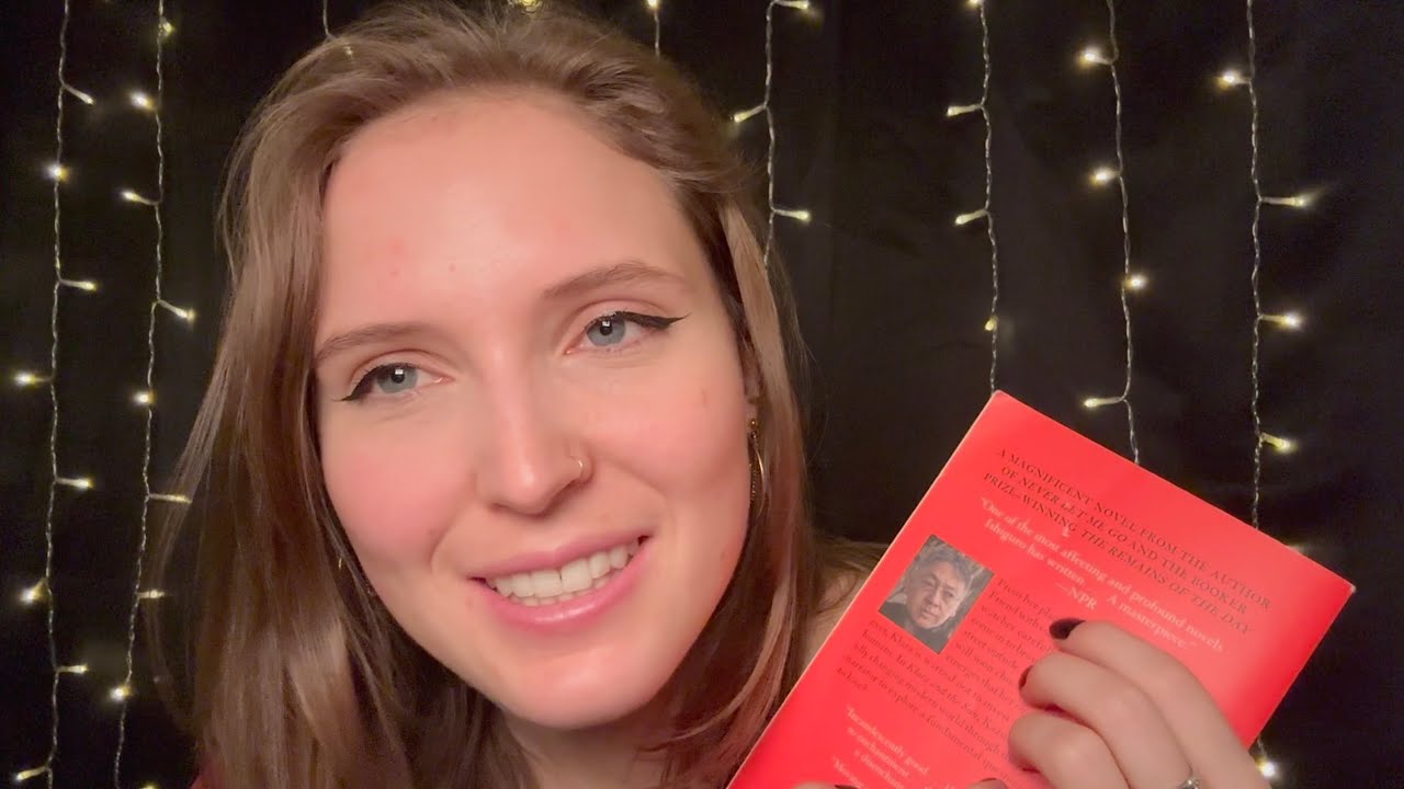 ASMR 2025 Book Review (close whispers, book tapping)